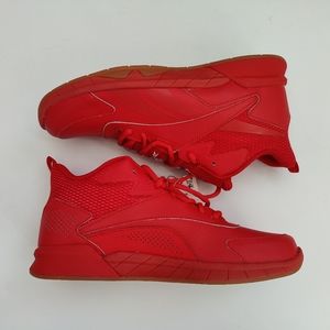 (big) Boys size 7 More Basketball Red Reebok